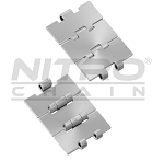 NITRO SS812 Flat Top Chain, Straight Running, 3-1/4