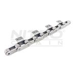 C2042 A-2 Attachment Roller Chain, A-2 Every 2nd Link, Oversized Roller, 10ft Roll