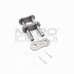 #120-2 Double Press-Fit Connecting Link (Cotter Pin)